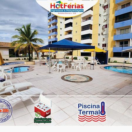 Flat Paradise, Piscinas Termais, Proximo Ao Centro - Hotferias Caldas Novas Eksteriør bilde