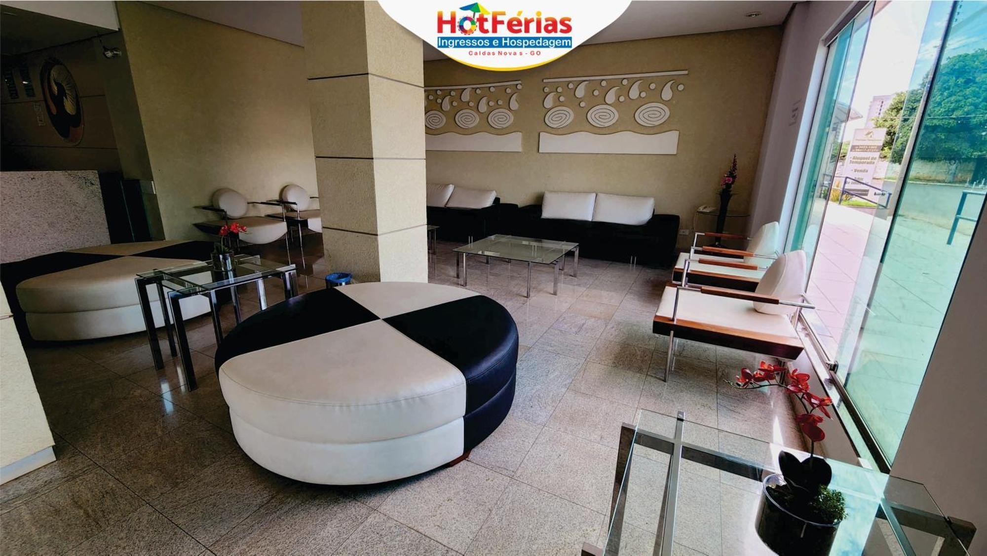 Flat Paradise, Piscinas Termais, Proximo Ao Centro - Hotferias Caldas Novas Eksteriør bilde