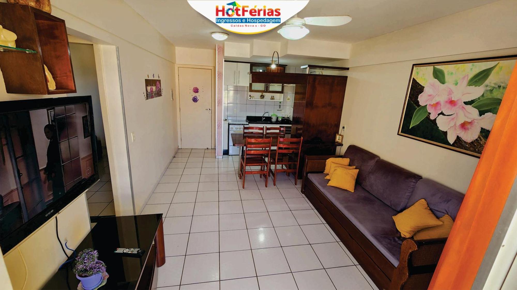 Flat Paradise, Piscinas Termais, Proximo Ao Centro - Hotferias Caldas Novas Eksteriør bilde